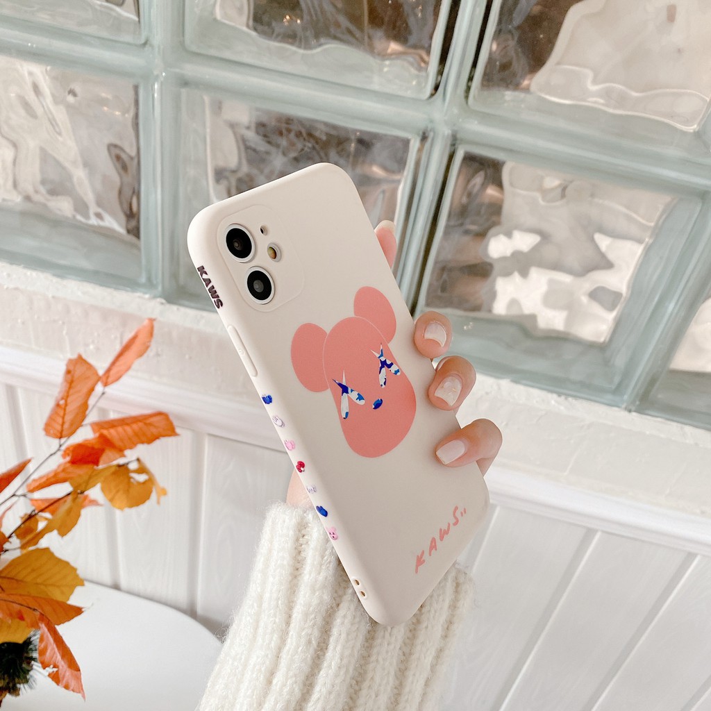 KAWS HAWKEYE Ốp Lưng In Hình Độc Đáo Cho Oppo A52 A92S A72 A9 2020 R17 Vivo Y50 Y70S Iqo Neo 3 Redmi 9 Note 8 Pro Xiaomi Mi 8 10 Lite