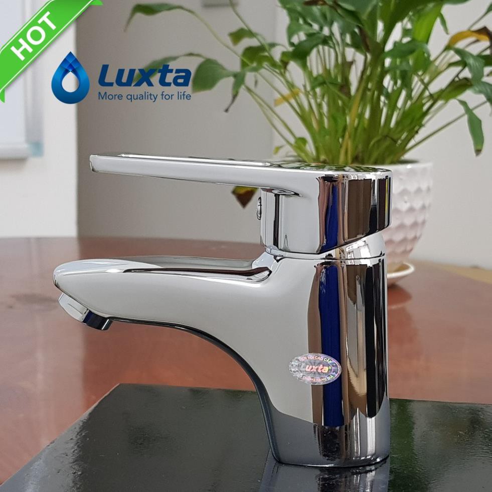 Vòi LAVABO nóng lạnh  Luxta L1203X5 tặng 2 dây cấp, bảo hành 5 năm chính hãng