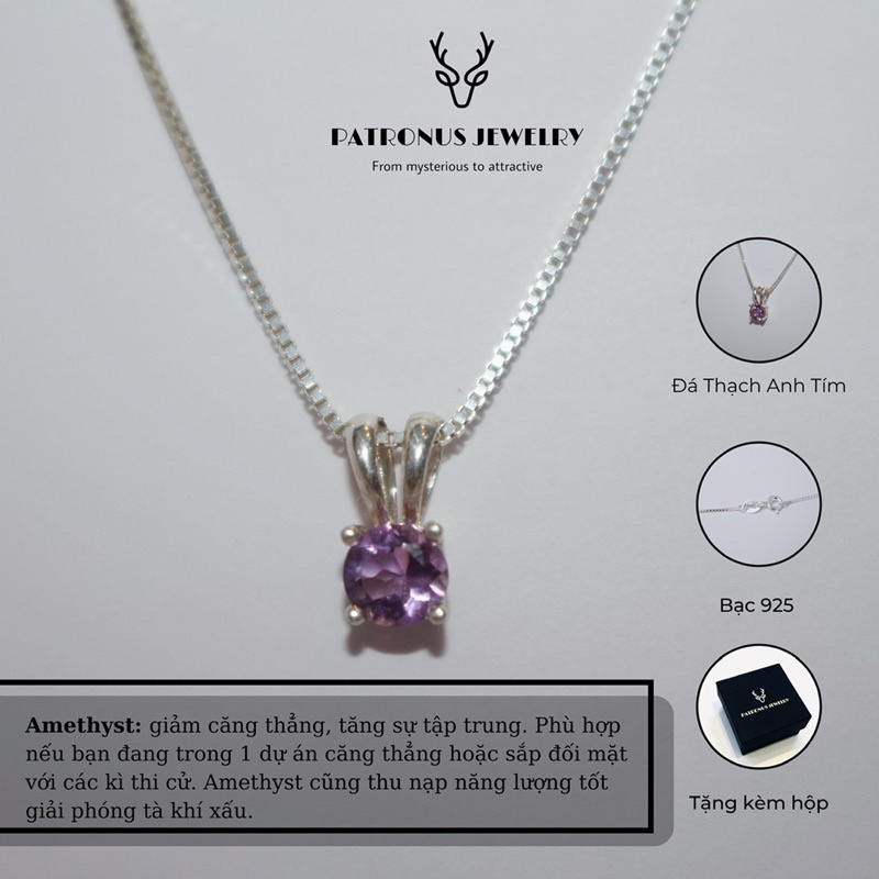 Dây Chuyền Birthstone Gift MDBGMUL22A Patronus