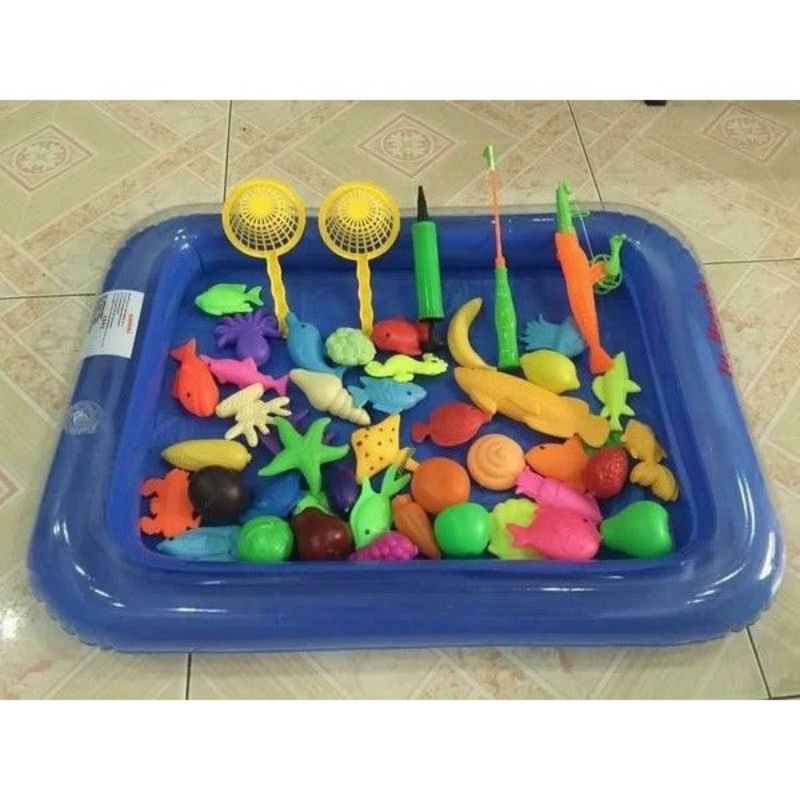 Bộ phao câu cá đầy đủ phụ kiện size to cho bé