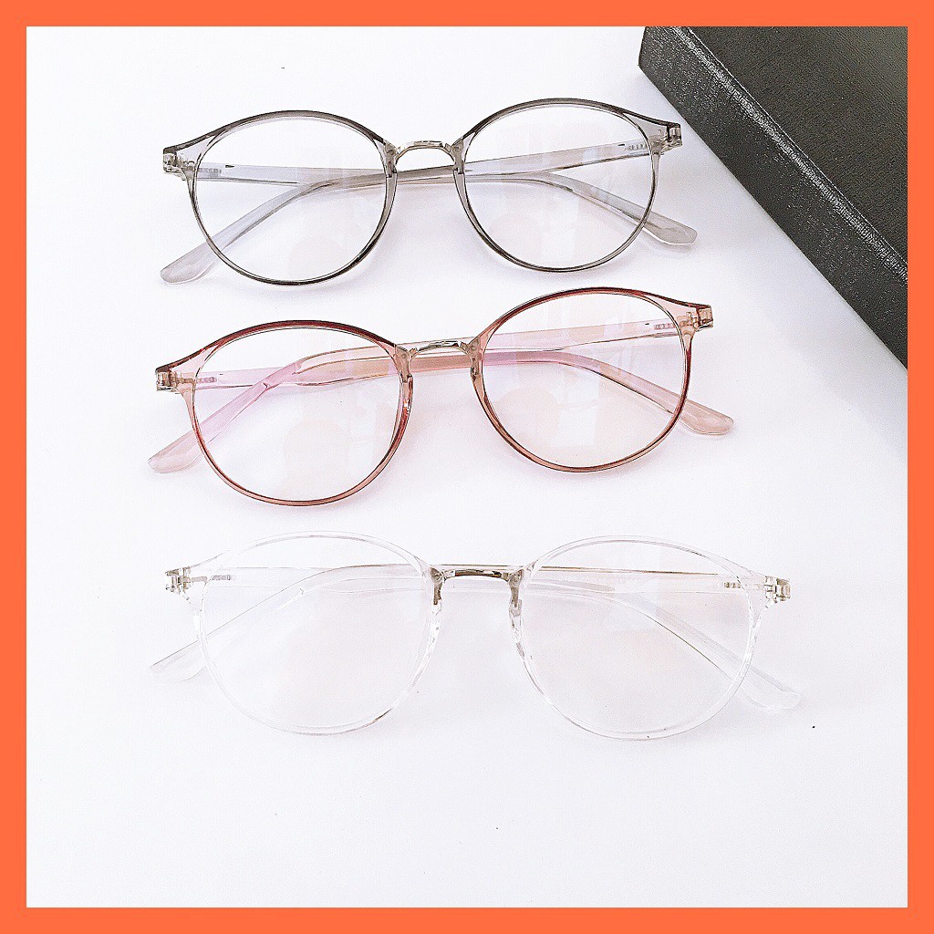 [CỰC SÔC]  Gọng kính cận tròn cỡ bé 2168 kèm cắt cận viễn loạn mã 31 ( tặng kèm hộp đựng kính )