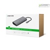 Thiết bị mở rộng USB type-C to HDMI/VGA/ Hub USB 3.0/ SD/TF/Lan Gigabit chính hãng Ugreen 40873