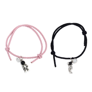 Set 2 Vòng Tay Nam Châm Cá Tính Cho Cặp Đôi