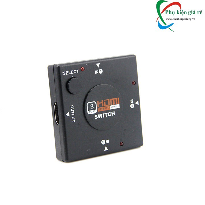 Hub Chia Tín Hiệu HDMI 1080p 3 In 1 Out Switch HDMI