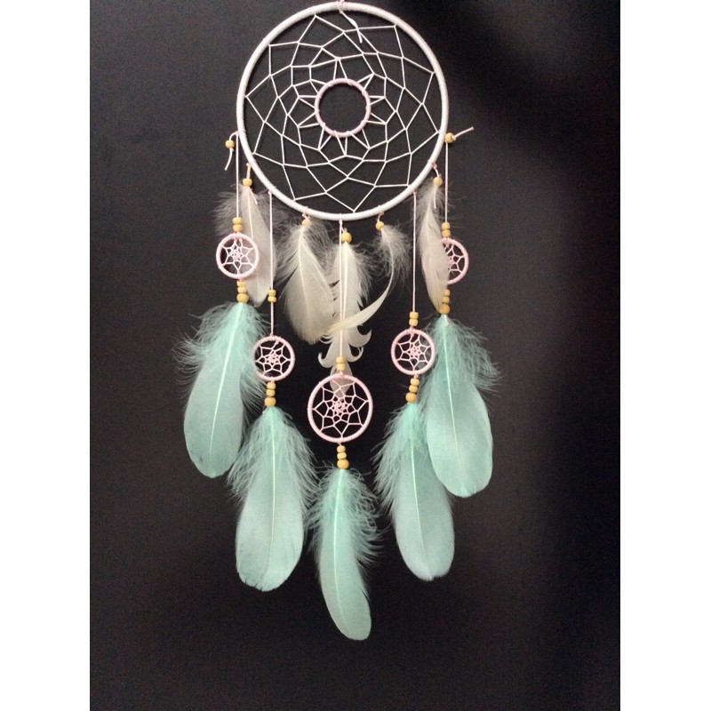 Vòng dreamcatcher tông pastel