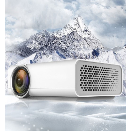 Máy Chiếu Mini YG530 Kết Nối Không Dây Với Điện Thoại – độ phân giải thực chuẩn HD bảo hành 12 tháng