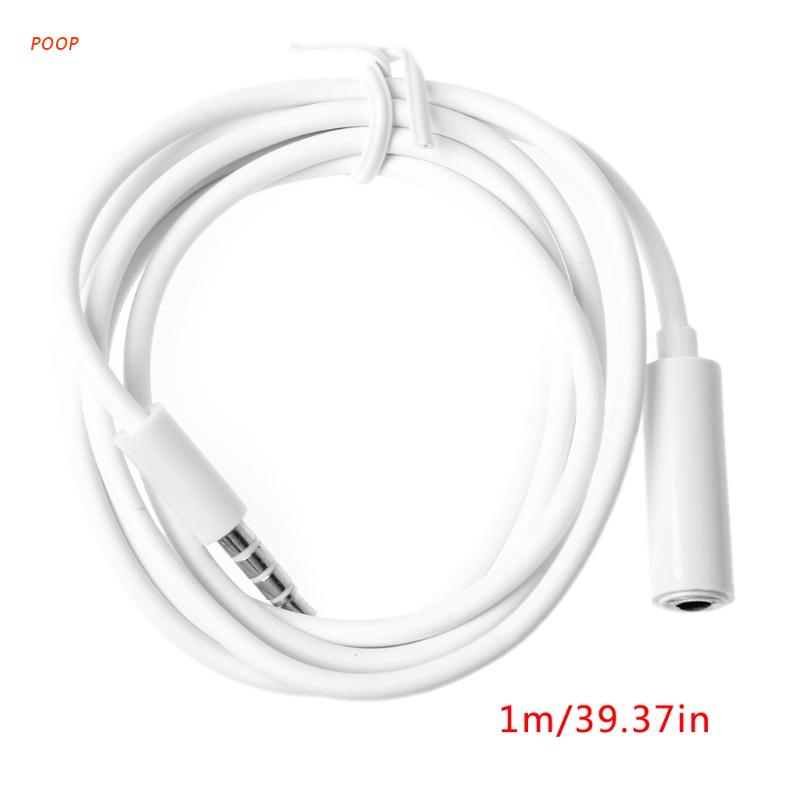 Dây Cáp Nối Dài Tai Nghe Chốt Cắm 3.5mm Cho ĐT táo Xiaomi