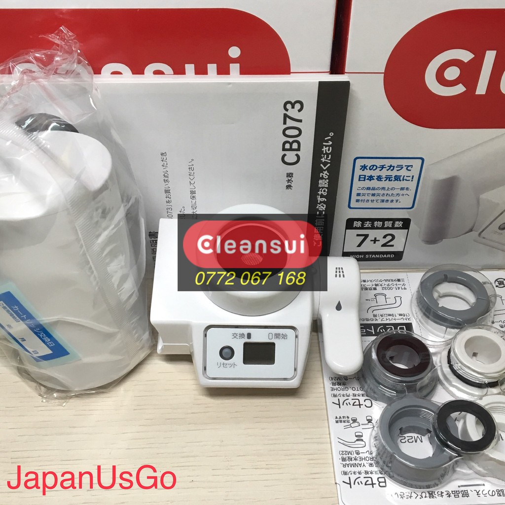 Lọc Nước Cleansui CB073 chính hãng Nhật Bản Bảo hành 1 năm
