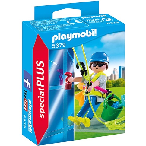 Đồ chơi mô hình Playmobil Window Cleaner - Thương hiệu đồ chơi mô hình đến từ Đức