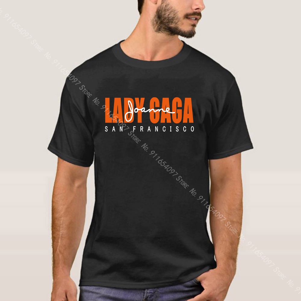 Áo thun đen Size Xxl 3Xl in hình phim Lady Gaga Joanne San Francisco