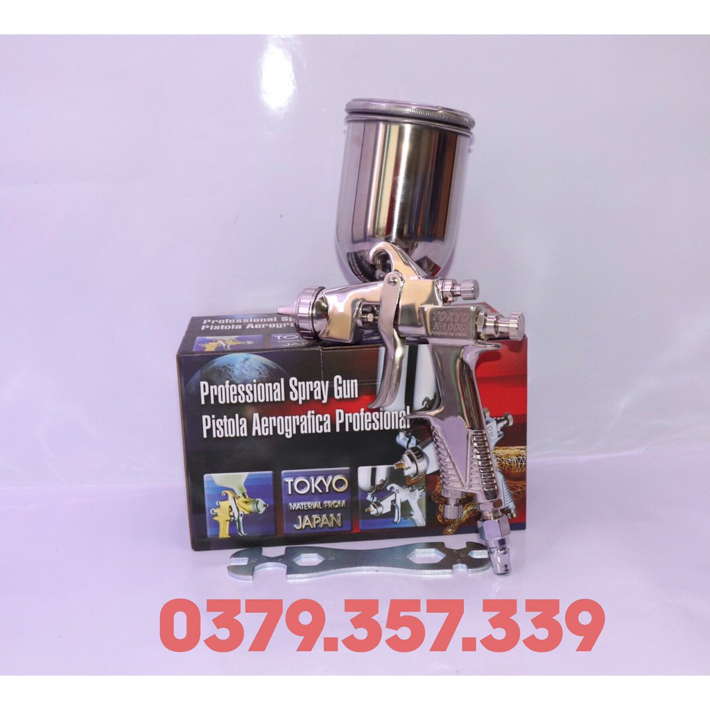 SÚNG PHUN SƠN K100 TOKYO XỊN BÉC PHUN 1.3mm