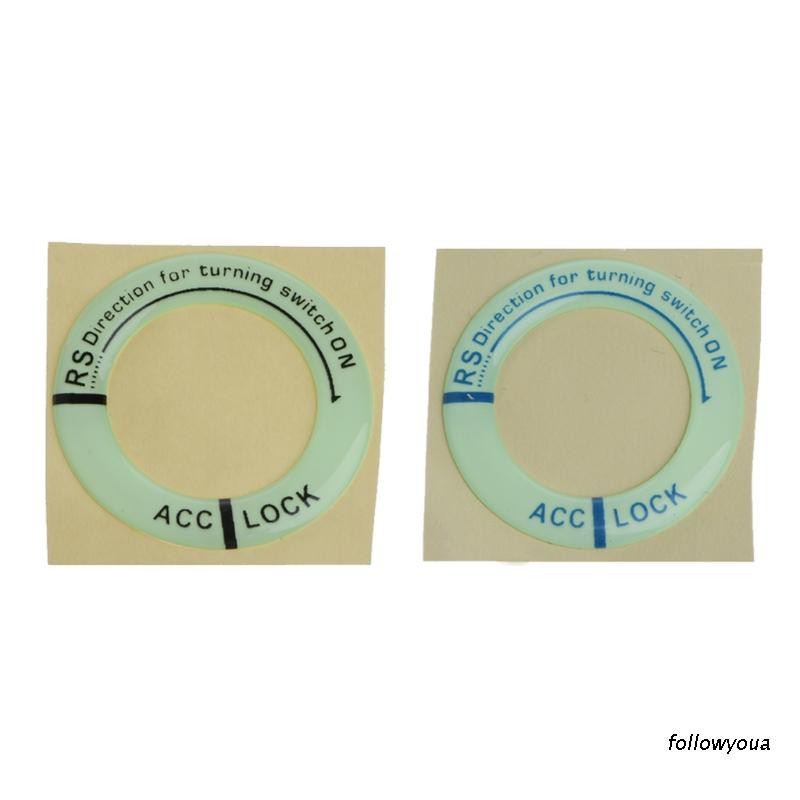 Vỏ Bọc Ổ Khóa Xe Hơi / Xe Máy Phát Sáng Độc Đáo