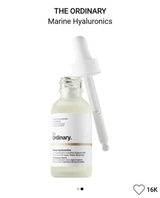 THE ORDINARY MARINE HYALURONICS SERUM CẤP ẨM DƯỠNG DA