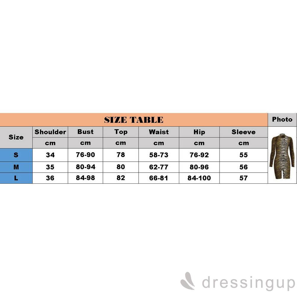 Áo Liền Quần Tay Dài Cổ Cao Hoạ Tiết Da Báo Cho Nữ