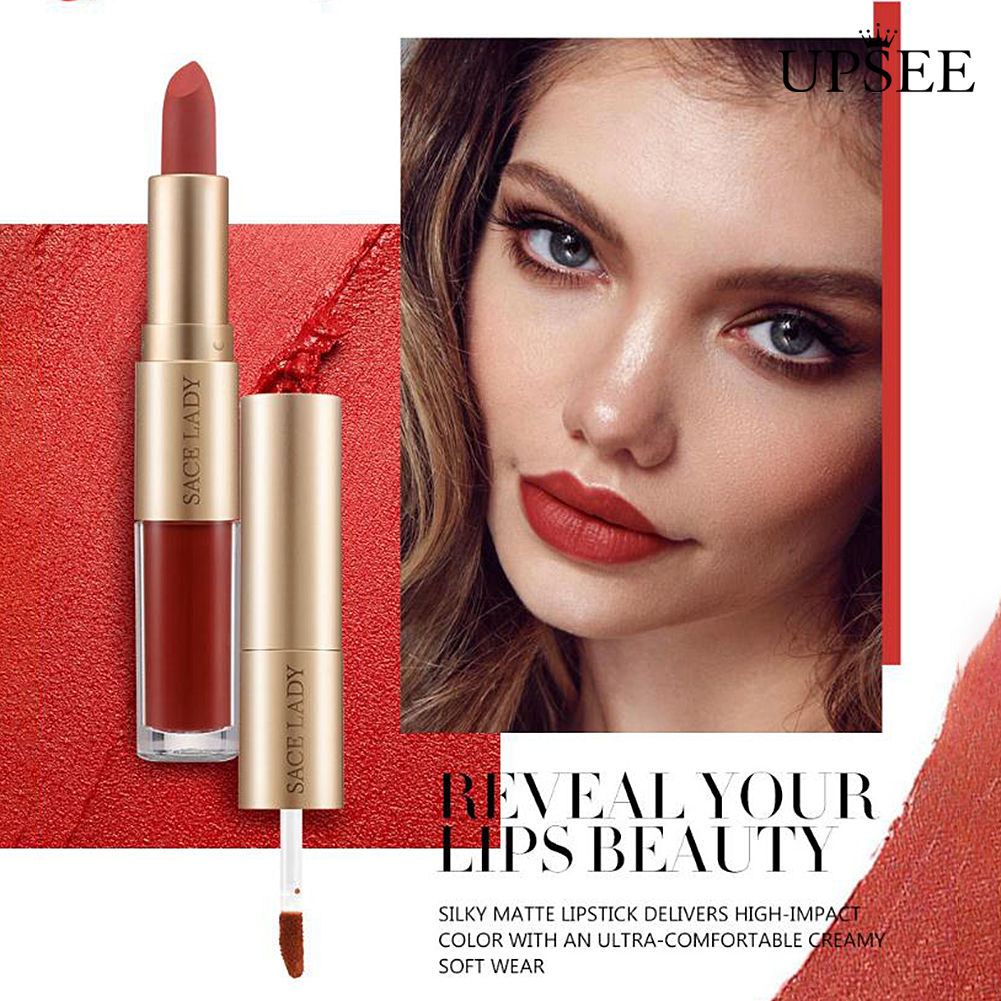 (Hàng Mới Về) Son Kem Lì Sace Lady 2 Trong 1 Dưỡng Ẩm Lâu Trôi | BigBuy360 - bigbuy360.vn