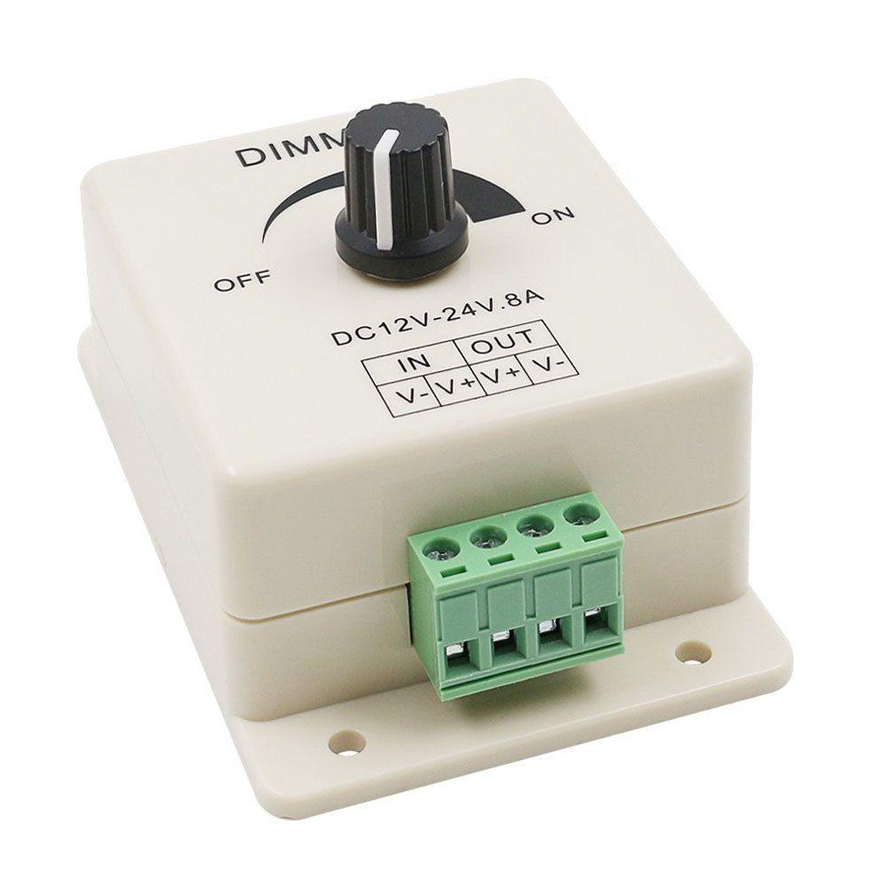 Dây Đèn Nhựa Đơn Màu DC 12V 24V 8A 8A