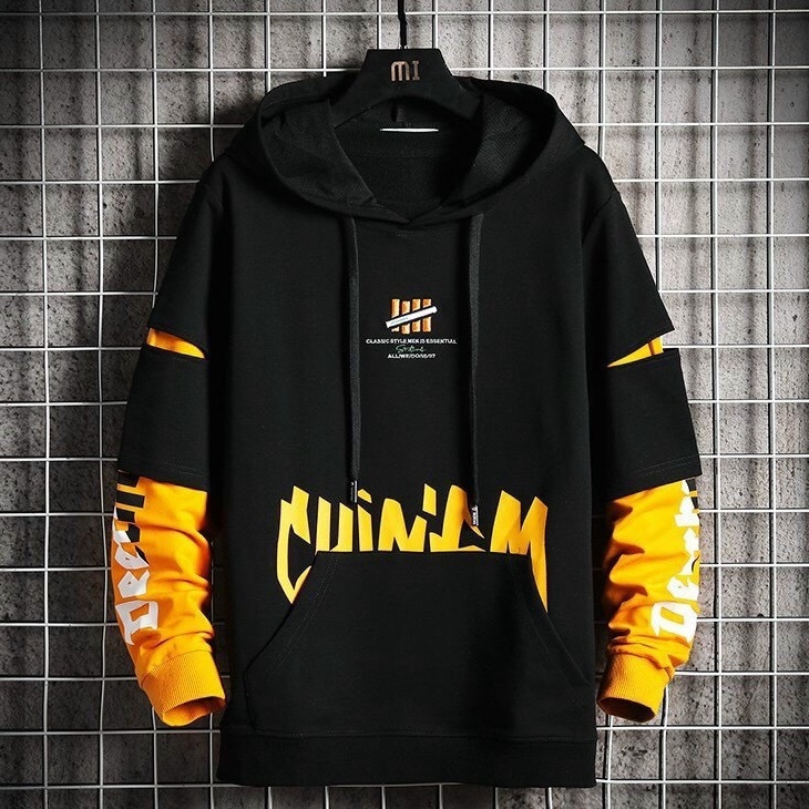 Áo khoác nỉ in chữ(Áo hoodie) nam-nữ-chất nỉ dày-from rộng năng động thời trang TUẤN KIỆT Store 8888 n10