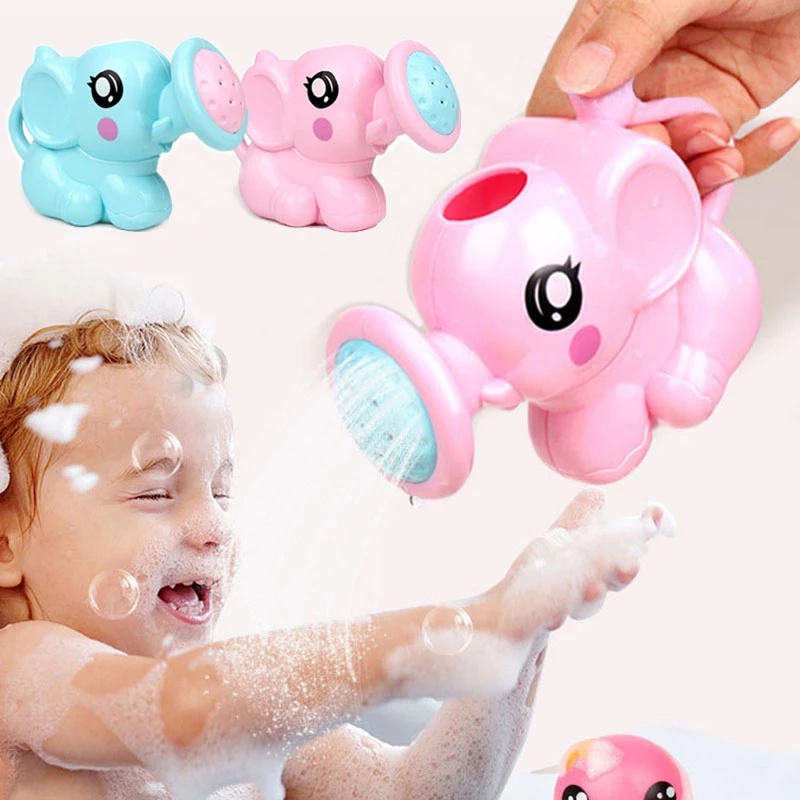 1 Bộ Vòi Sen Tắm Hình Voi Hoạt Hình Dễ Thương Tương Tác Với Bé