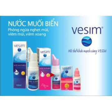 [CHÍNH HÃNG] Nước Muối Biển VESIM Xanh