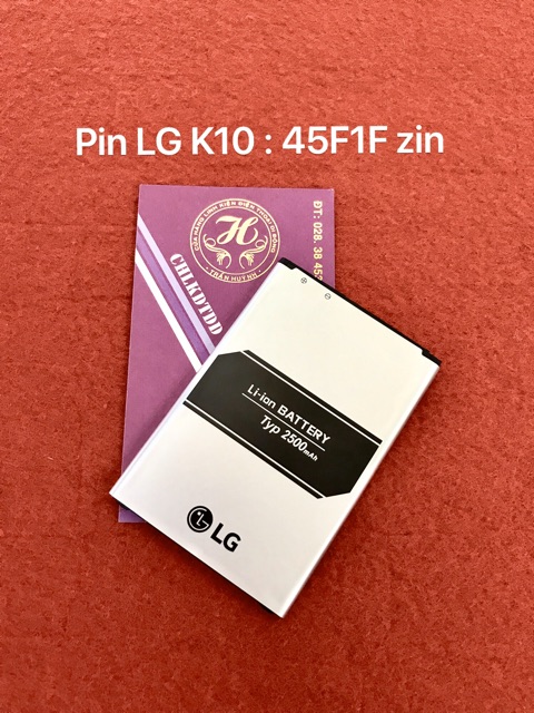 Pin LG K4 zin - mới 100%. Kí hiệu trên pin BL-45F1F