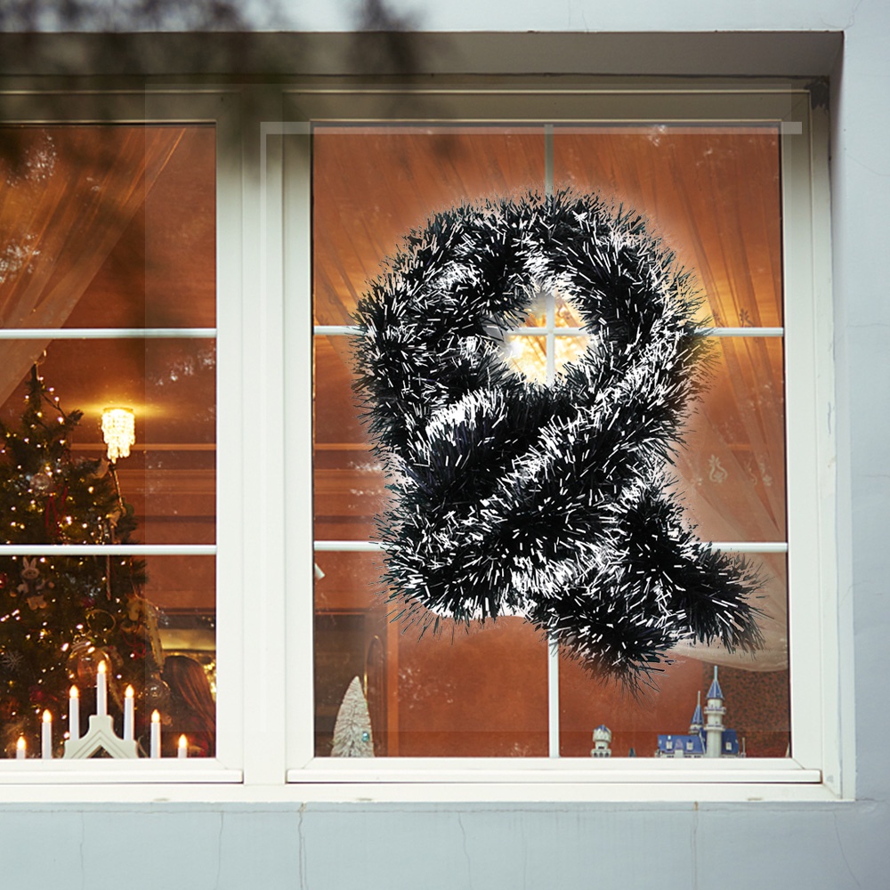 Dây ruy băng làm vòng hoa trang trí Giáng Sinh