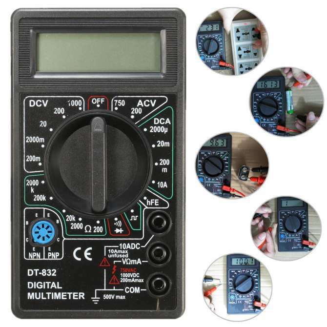 [FREE SHIP =&gt; 50K ] Bộ Đồng hồ đo vạn năng DT 832 và 6 dụng cụ hàn chì