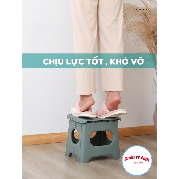 Ghế Nhựa gấp gọn Hokori Việt Nhật - Ghế đẩu chắc chắn tiện lợi 2059