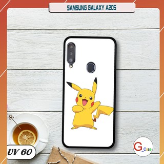 Ốp điện thoại Samsung Galaxy A20s - lưng nhám viền dẻo