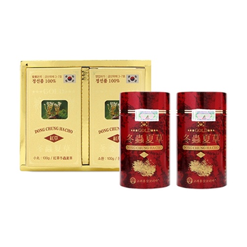 Đông Trùng Hạ Thảo KIMSAM Hàn Quốc 2Lọ/100g