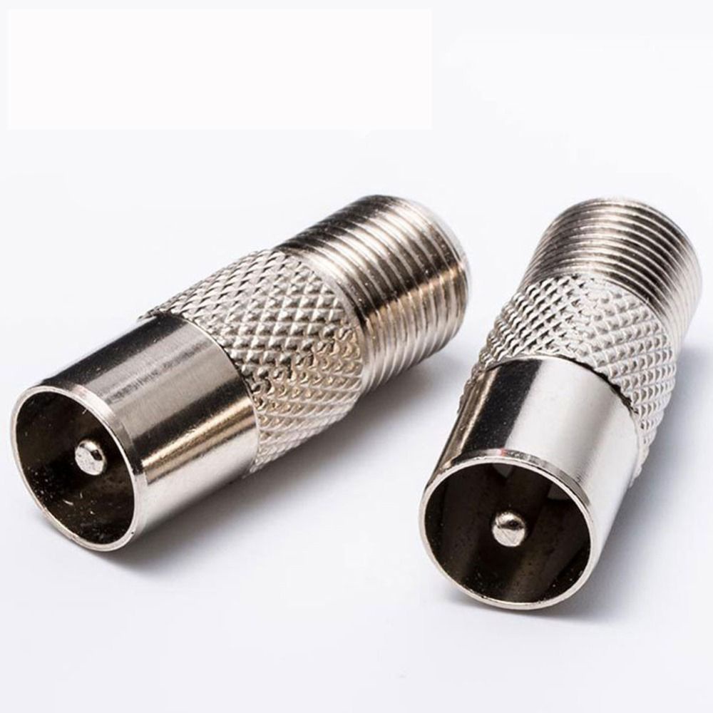 Bộ 2 Đầu Nối Ăng Ten 9.5mm F Female Rf Coax Pal F Sang Rf Male / Colorful