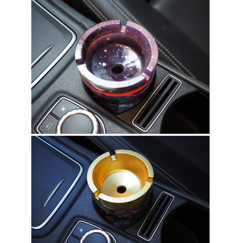 Khuôn Silicone Làm Gạt Tàn Thuốc Lá 3 Ngăn Tiện Dụng