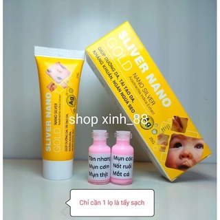 Com bo tẩy nốt ruồi + kem mờ sẹo