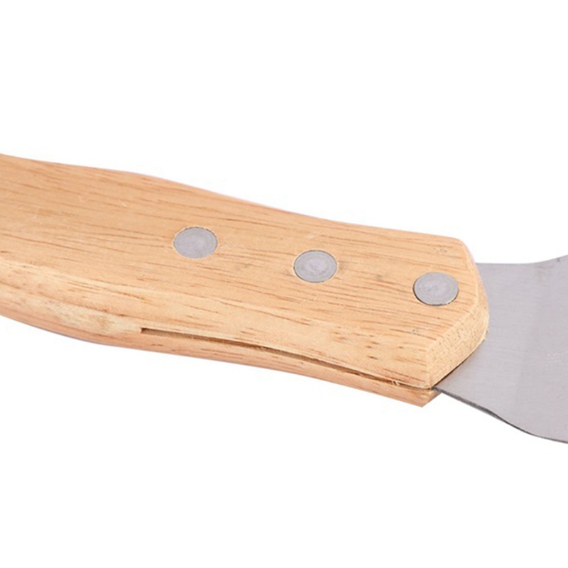 1 cái Thìa cài đặt trần Muỗng với tay cầm bằng gỗ Căng phim trần Phụ kiện xẻng để hàn đàn hạc