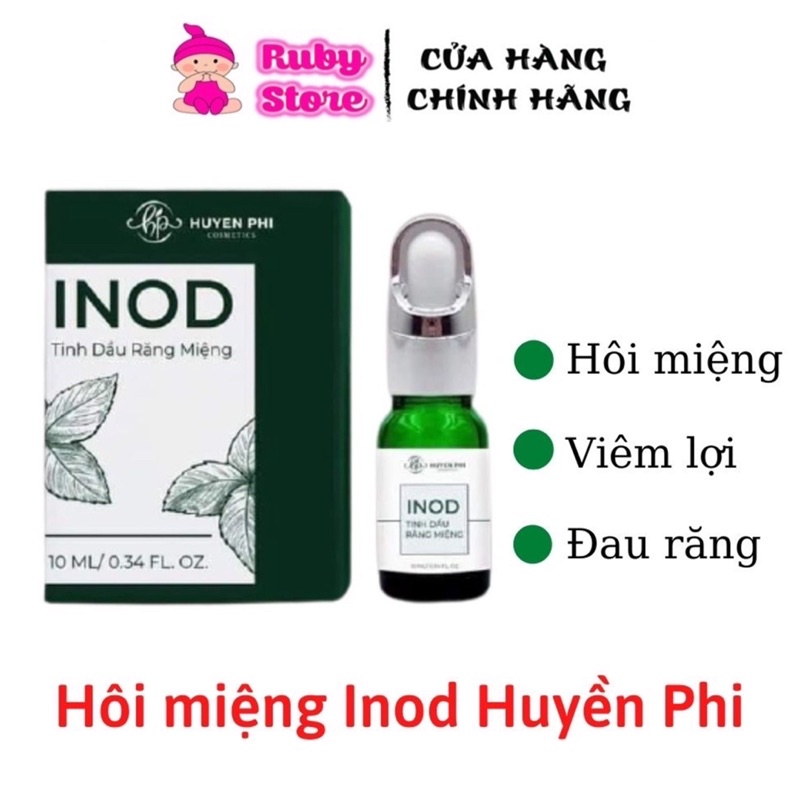 Tinh dầu thơm miệng Huyền Phi - Giải quyết hết các vẫn đề răng miệng