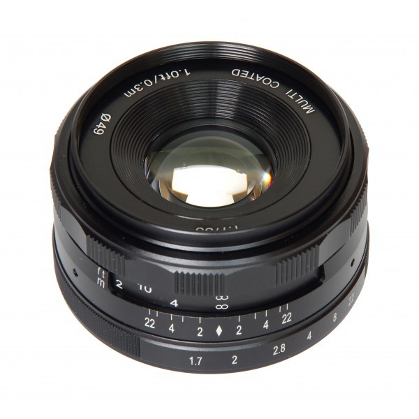 (CÓ SẴN) Ống kính Meike 35mm F1.7 - Lens đa dụng cho Sony E, Fujifilm, Panasonic Olympus M43 vàCanon EOS-M