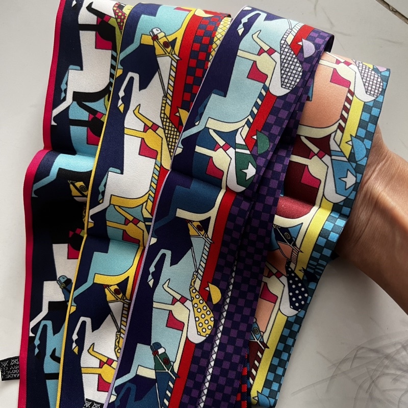 Khăn quấn túi xách con ngựa - khăn turban