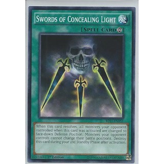 Lá bài thẻ bài Yugioh BP03-EN151 Swords of Concealing Light