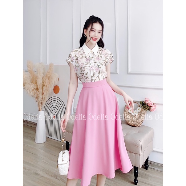 Áo sơ mi họa tiết tươi sáng năng động - A6242