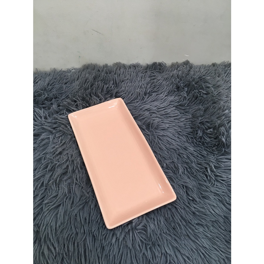 DĨA CHỮ NHẬT 25 CM - GỐM SỨ VIỆT
