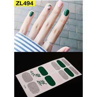 Miếng dán móng tay - Nail Wraps (14 miếng dán khô)