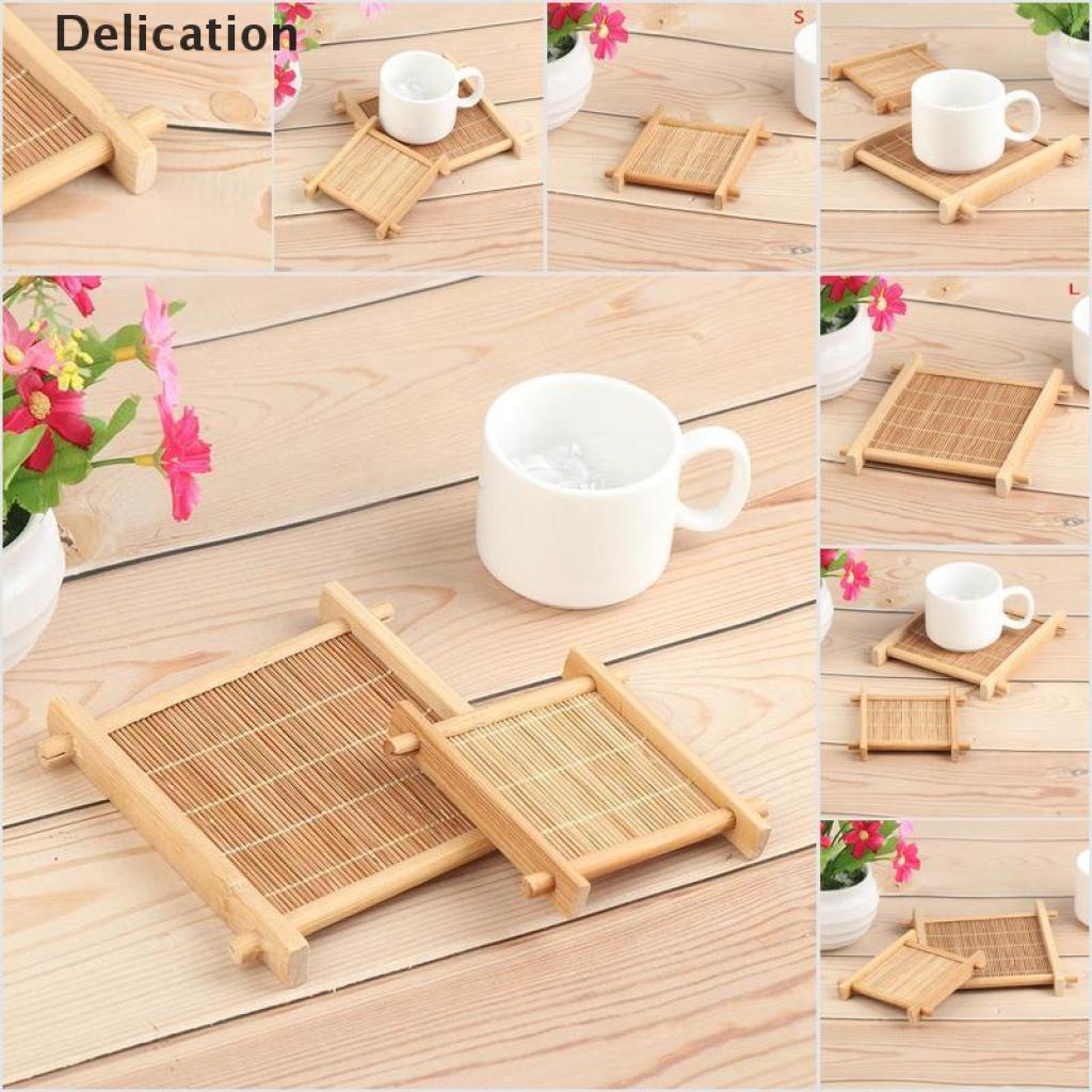 Đế Lót Ly Bằng Gỗ Tre Tiện Dụng Chất Lượng Cao
