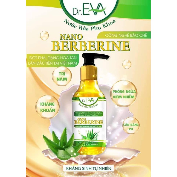 Dung dịch vệ sinh phụ nữ Giảm Ngứa Dr Eva 200ml
