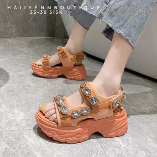 Sandal đính đá ORDER ( kèm video + ảnh thật )