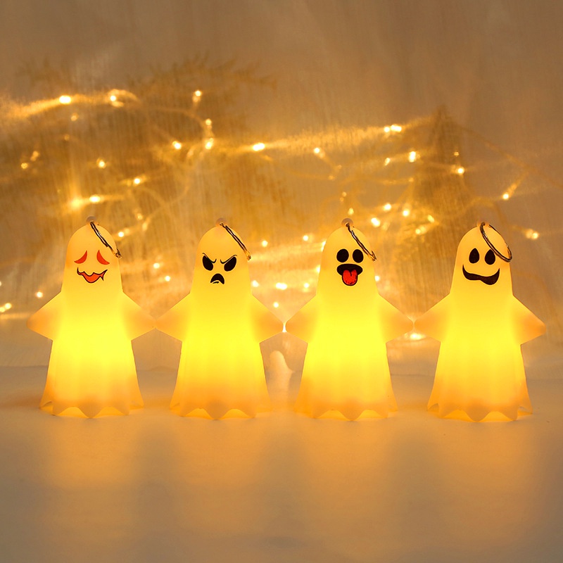Đèn Ngủ Hình Búp Bê Ma Cà Rồng 3D Sáng Tạo Vui Nhộn Để Bàn Trang Trí Halloween