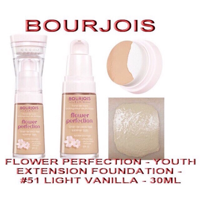 Kem nền Bourjois Flower Perfection Auth Pháp Dung tích 30ml