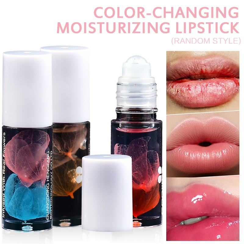 【BooBoom】 Shijing Lip Balm Naturally Moisturizing Lipstick (Random Style)