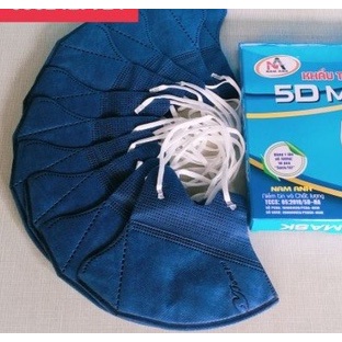 Khẩu trang Kháng Khuẩn 5D NAM ANH FAMAPRO 3 lớp 10 cái/ hộp Trắng, Hồng, Xanh Y Tế, Xanh Rêu, Đen, Xanh Navy, Xám