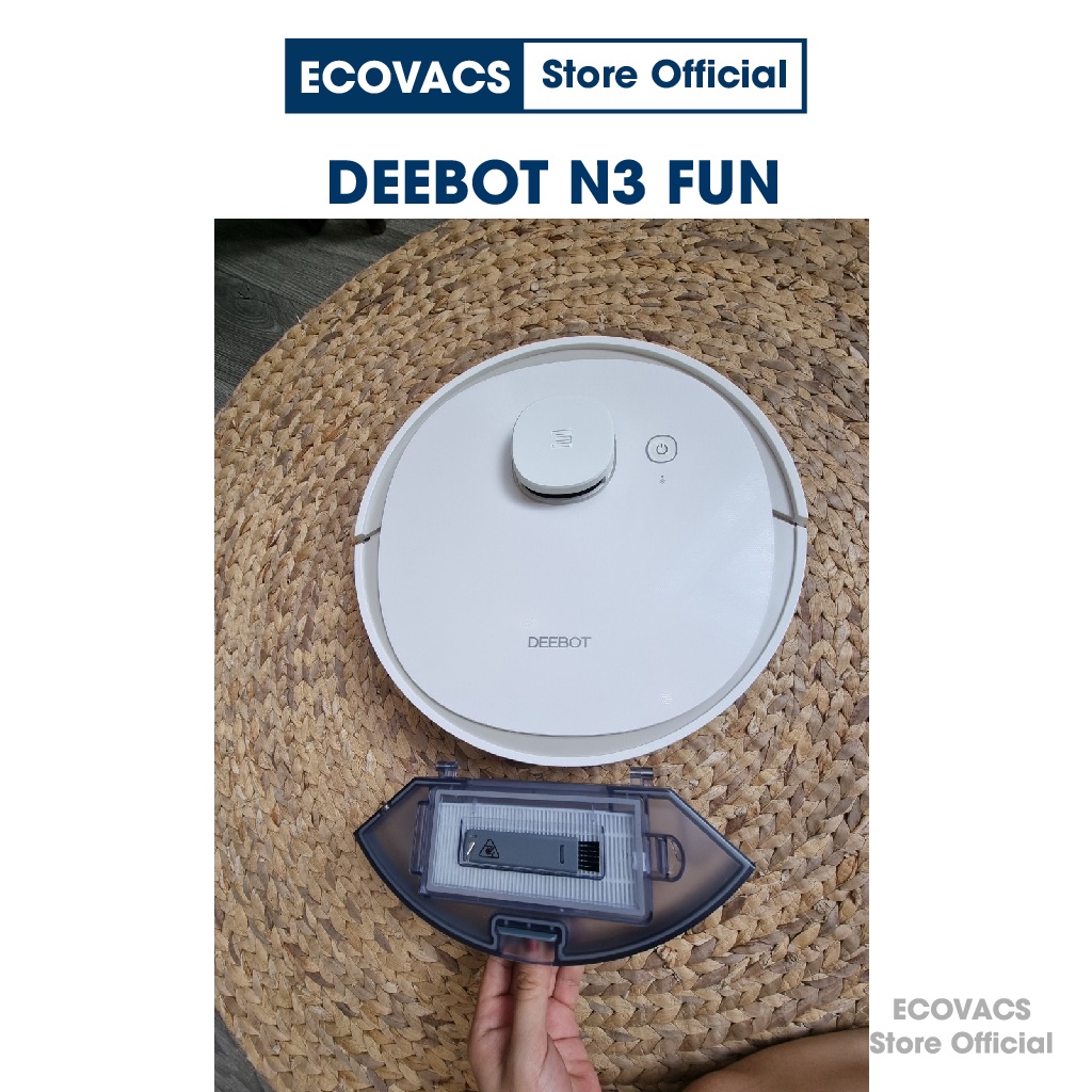 Robot Hút Bụi Lau Nhà Ecovacs DEEBOT N3 FUN Đáng mua nhất 2022