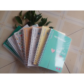 Sổ lò xo notebook a5 tân thuận tiến 160 trang, 15*21cm