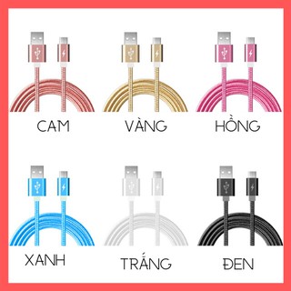 Cáp Sạc Nhanh Bọc Dù Cho IPhone 6/7/8/X/Xs Max/11